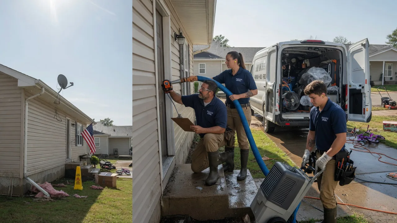 Ceiling Water Damage Restoration in Brielle, NJ near me